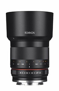 Rokinon RK50M-FX 50mm F1.2 AS UMC 高速レンズレンズ 富士フイルム用 (ブ (中古品)