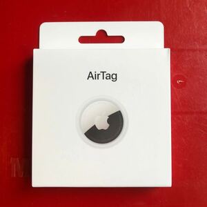 未開封品 Apple アップル/AirTag Model A2187 MW4H3J/A[C4318]