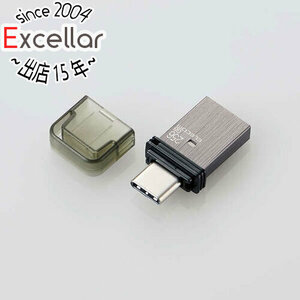 【ゆうパケット対応】ELECOM エレコム Type-C対応USBメモリ MF-CAU32256GBK 256GB ブラック [管理:1000027719]