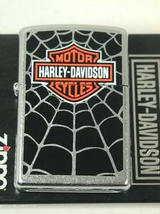 2007年製 Zippo ハーレー・クモの巣SpiderスパイダーHarly-Davidson ＃207 新品