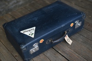 106199 ヴィンテージ　英国 グローブ トロッター 「GLOBE TROTTER」 トランクケース　ビンテージ　アンティーク　スーツケース　革鞄