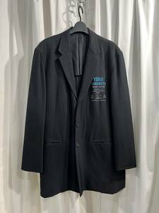 1992SS yohji yamamoto pour homme プリントジャケット（HO-J16-100）