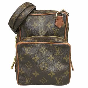 【1円～】 ルイヴィトン LOUIS VUITTON バッグ ショルダーバッグ ミニアマゾン M45238 832 モノグラム レザー ブラウン 中古