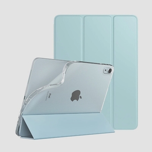 送料無料★TiMOVO iPad air 5/air4 ケース 10.9インチ 三つ折り スタンド マグネット(スカイブルー)