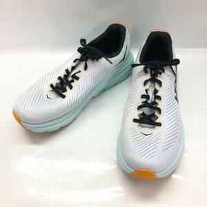 □HOKA ONE ONE ランニングシューズ 27.5cm 水色系 ホカオネオネ メンズ M RINCON 3 WIDE 1121370 スニーカー 複数落札同梱OK B231218-1