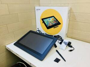 【良品・動作確認済】Wacom/ワコム Cintiq 16 FHD 液晶ペンタブレット DTK1660K1D ※保護フィルム付き 液タブ