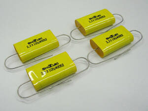 ★☆（管CA016） Shizuki フィルムコン 2.2μF/400V 4個セット / NOS Film Capacitors 2.2uF/400V 4pcs☆★