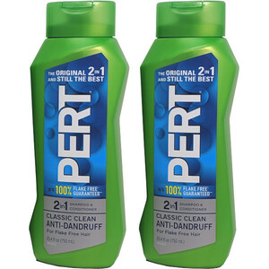 クリーンでヘルシーなヘアのために！PERT PLUS パートプラス （アンチ・ダンドラフ）2-in-1 シャンプー ２本