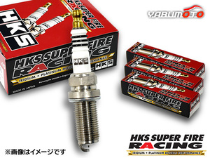 ランサーエボリューション I CD9A スーパーファイヤーレーシング プラグ 4本 HKS 50003-M40G H03.10～H06.01 ネコポス 送料無料