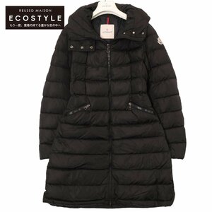 MONCLER モンクレール 18‐19AW ブラック Flammette/フラメッテ ダウンコート ブラック O コート ナイロン レディース 中古