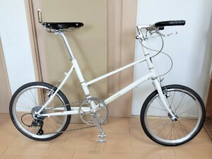 Bruno Mixte WARM WHITE　2023年9月に箱入り新車で購入後フルカスタマイズ、テストライド程度の完全室内保管新品同様無傷。