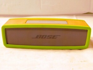 m66★BOSE/Soud Link Mini/Bluetoothスピーカー/黄緑系/ジャンク★送料590円〜