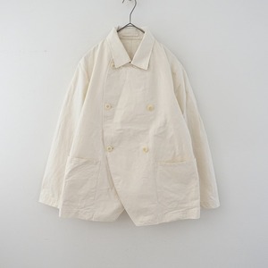 【ユニセックス】アシードンクラウド ASEEDONCLOUD *HW DOUBLE JACKET*S綿コットンライトベージュアウター(jk4-2403-86)【30D42】