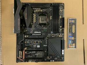 ★中古品 BIOS確認 ASRock Z170 Extreme4 LGA1151 IOパネル付属★