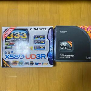 GIGABYTE GA-X58A-UD3Rとcore i7 980X