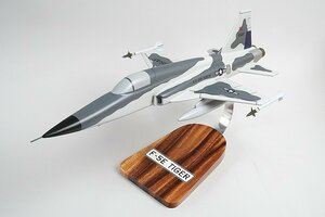 ★ 1/34 USAF アメリカ空軍 F-5 TIGER タイガー ソリッドモデル 全長約46cm 翼幅約25cm ※一部難あり