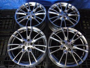 MCMC【C615】日産 スカイライン V36 タイプ SP 純正 18×7.5J ＋45 8.5J ＋50 5H PCD114.3 4本 ☆岡山☆