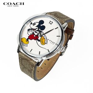 DISNEY X COACH ディズニー X コーチ コラボ 腕時計 時計 アウトレット ミッキーマウス グランド ウォッチ CO349 メンズ 新作 新品