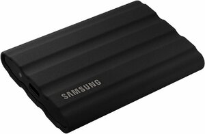 Samsung T7 Shield 2TB 外付けSSD 【防水、防塵】 最大転送速度1,050MB/秒 USB3.2 Gen2(10Gbps, Type-C) PS4 PS5 MU-PE2T0S-IT/EC ブラック