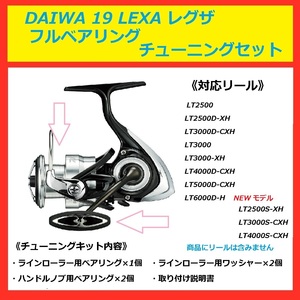 ● 送料込 DAIWA ダイワ リール 19 LEXA レグザ 専用 フルベアリング セット