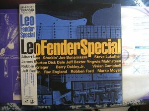 【帯LD】レオフェンダースペシャル(TKLB50100徳間ジャパン1993年LEO FENDER SPECIAL/DICK DALE/ALBERT LEE/JEFF BERLIN)