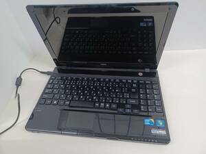 ジャンク品 ノートPC NEC LM750/D ノートパソコン