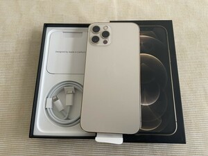 新品 未使用 Apple iPhone 12 Pro 256GB ゴールド SIMフリー [MGMC3J/A]