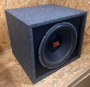 JBL 12SWMS350 セット サブウーファー ウーハーボックス12インチ カーステレオ カースピーカー カーオーディオ