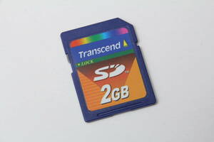 2GB SDカード　Transcend トランセンド