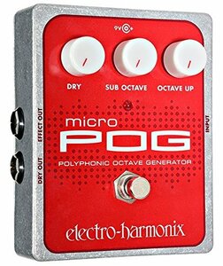 electro-harmonix エレクトロハーモニクス エフェクター ポリフォニックオクターブジェネレーター Micro POG 【国　(shin