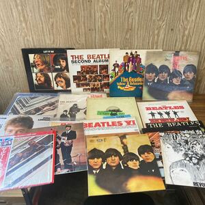 ビートルズ The Beatles 帯付きあり LPレコード 約16点 まとめて ポールマッカートニー　洋楽 ロック 