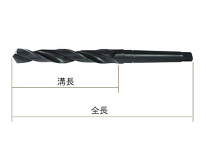 GAVAN 23.7mm MT3 HSS モールステーパーシャンク ドリルビット