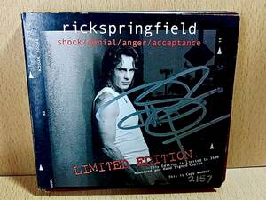 RICK SPRINGFIELDリック・スプリングフィールド/Shock/Denial/Anger/Acceptance/2CD+DVD/限定盤