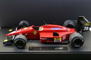 限定500台 GP Replicas トップマルケス GPレプリカ 1/18 フェラーリ F1 87/88C G.ベルガー #28　63B0EDI