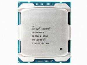2個セット Intel Xeon E5-1607 v4 SR2PH 4C 3.1GHz 10MB 140W LGA2011-3 DDR4-2133