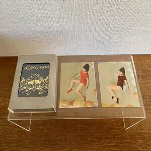 昭和レトロ　lovely Card 48手　体位カード　/ ラブリーカード　医学カード　コレクション　ケース入り　珍品