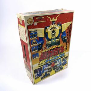 極美品 90年代当時物 BANDAI バンダイ 超力戦隊オーレンジャー 1期箱 超力合体 DXオーレンジャーロボ