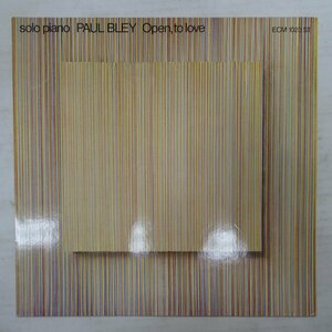 46072540;【Germany盤/ECM/美盤】Paul Bley / Open, To Love