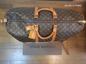 【中古品】LOUIS VUITTON ルイヴィトン モノグラム キーポル60 ボストンバック