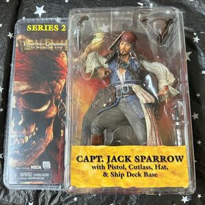 Reel Toys シリーズ2 パイレーツ オブ カリビアン At World End Jack Sparrow フィギュア ジャックスパロウ NECA Disney Pirates 