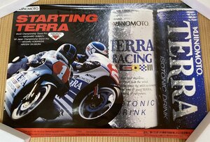 レア☆大型ポスター①☆STARTING TERRA /味の素ホンダレーシングチーム 販促品 非売品 