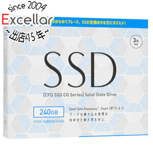 CFD 2.5インチ SSD CSSD-S6B240CG4VX 240GB [管理:1000018671]