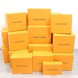 IT8Y7SXG1SZ4 即決 本物 LOUIS VUITTON ルイヴィトン BOX 純正 オレンジ ブランド箱 まとめ売り 空き箱 インテリア コレクション 箱30個