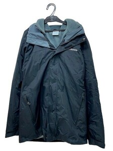 r2_3037ｗ Columbia コロンビア OMNI-SHIELD バガブーインターチェンジジャケット ボアライナー付き ナイロン100％ 男性用/XLサイズ