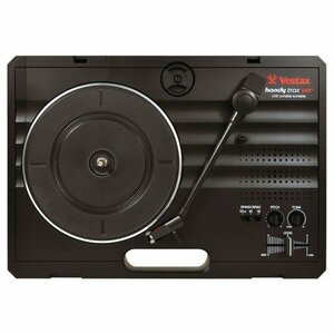 【中古】 Vestax ポータブルターンテーブル handytrax USB BLACK ブラック USB出力機能 録音