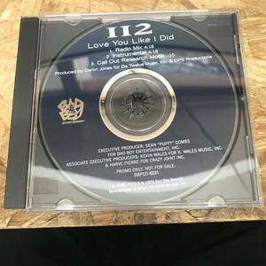 シ● HIPHOP,R&B 112 - LOVE YOU LIKE I DID INST,シングル CD 中古品
