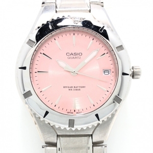 CASIO(カシオ) 腕時計 - LTD-1035 レディース 回転ベゼル ライトピンク