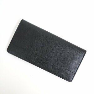 【SALVATORE FERRAGAMO】サルヴァトーレフェラガモ 折りたたみ長財布 ブラック レザー/メンズ/2つ折り長財布/2j1920