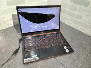 【ジャンク品】管1A80 FUJITSU LIFEBOOK UH75/J FMVU75JR CPU core i5-3317U HDD無し、メモリー2GB、バッテリー無し