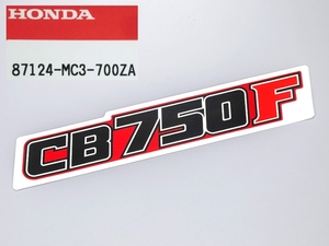 □ホンダ純正 復刻品 87124-MC3-700ZA サイドカバーマーク TYPE 1(赤) ☆1/CB750F/FC/サイドカバー エンブレム/デカール